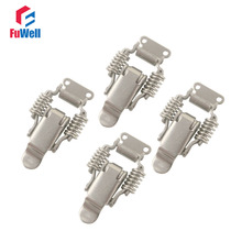 4pcs R108 Stainless Steel Spring Loaded Box Buckle Toggle Latch Catch Hasps 2024 - buy cheap
