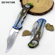 Mini Survival Knife Edc Portable Key Stainless Steel Fold Camping Tactical Folding Pocket Ring Outdoor Tools Hunting 2019 2024 - buy cheap