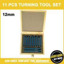 12 * 12 mm 11 pc ferramentas de torno set / ferramentas de torneamento / frete grátis 2024 - compre barato