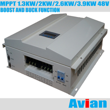 Controlador Solar MPPT para RS232, 1,3 kW, 2kW, 2,6 kw, 3,9 kW, 48V, Software gratuito CE para carga de impulso y función Buck 2024 - compra barato