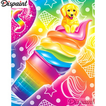 Dispaint Completo Quadrado/Rodada Broca 5D DIY Pintura Diamante "cão Dos Desenhos Animados" Bordado Ponto Cruz 3D Decoração Da Sua Casa a12458 2024 - compre barato