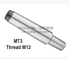 Редукционная втулка для дрели MT3 до B22, конусная рукоятка, стандартная емкость машинки 5-20 мм, Концевая резьба 12 мм 2024 - купить недорого