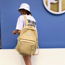 Fashion Backpack Women Casual Oxford Backpacks Ladies Travel Bags Women Solid Pink School Bag Female 2018 Bolsa 2024 - buy cheap