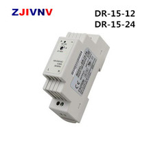 DR-15-12 /24V, fuente de alimentación conmutada con riel Din de 15W, certificado CE RoHS, para la industria, dr-15w, 12v 2024 - compra barato