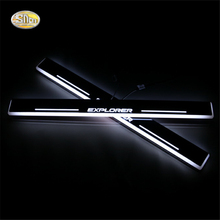 SNCN LED door sill for Ford Explorer Led moving door scuff plate welcome pedal accessories 2024 - buy cheap
