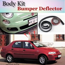 Bumper Lip Deflector Lips For Fiat Albea / Siena 2002~2012 Front Spoiler Skirt For TopGear friends Tuning / Body Kit / Strip 2024 - buy cheap