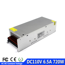 Single Output Switch Switching Power Supply DC 110V 6.5A 720W Transformer 220V AC-DC DC110V Adapter SMPS for CNC Machine Stepper 2024 - buy cheap