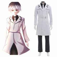 Anime Tokyo Ghoul 3 Cosplay Costume Sasaki Haise Costume Adult Halloween Coat Shirt Pants Tie Cosplay Suit J109 2024 - buy cheap