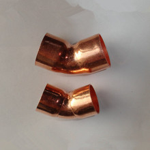 54x1.5mm 45 Degree Elbow Copper End Feed Pipe Fitting Plumbing for gas water oil 2024 - buy cheap