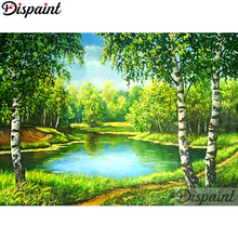 Dispaint Full Square/Round Drill 5D DIY Diamond Painting "Tree natural scenery" Embroidery Cross Stitch 5D Home Decor A10582 2024 - buy cheap