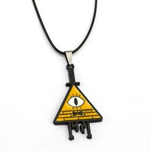 Gravity Necklace The Zodiac Bill Cipher Pendant Fashion Rope Chain Necklaces Women Men Charm Gifts Game Jewelry 2024 - buy cheap