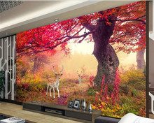 Beibehand-papel de parede 3d, arte moderna, cervo de bordo, foto, sala de estar, quarto, tv, parede, 3 d, papel de parede 2024 - compre barato
