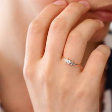 Lasamo corte redondo ctw, anel de diamante natural 14k, conjunto de 7 pedras, anel de noivado para combinar, presente para mulheres, 1 peça 2024 - compre barato