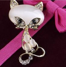 Personality Cute Cat Brooch Jewelry For Women/men Fashion Jewelry Brooch Pins Metal Scarf Wedding Gift Diy Jewellery Accessories 2024 - buy cheap