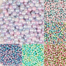 50-500pcs With Hole Acrylic ABS Imitation Pearl Beads 4/6/8/10MM Round Loose Spacer Beads for Jewelry Making DIY Bracelet 2024 - buy cheap