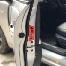 Защитная Наклейка на дверь автомобиля для Nissan Teana ALTIMA X-Trail Qashqai Livina Sentra Sylphy Tiida Sunny March Murano 2024 - купить недорого