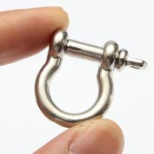 Anchor Shackle Screw Pin for Paracord Outdoor Camping Survival Rope Survival Bracelets O-Shaped Stainless Steel Shackle Buckle 2024 - buy cheap