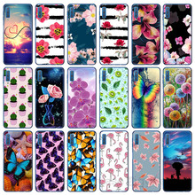 Funda de silicona TPU para teléfono Samsung, carcasa bonita de flores, mariposas, frutas y hojas para Samsung Galaxy A10, A20, A30, A40, A50, A70, M10, M20, M30 2024 - compra barato