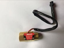 2pcs50mm G1/2 Male Thread Brass Hall Effect Water Flow Sensor Flowmeter 1-25L/Min 2024 - buy cheap