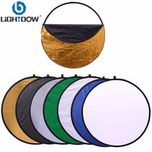 80cm 7 in 1 32" Colorful Portable Photography Studio Reflector Multi Photo Disc Collapsible Light Reflector 2024 - buy cheap