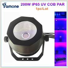 1 Pza/lote impermeable 200W LED COB luces Par carcasa de aluminio UV DMX al aire libre IP65 DJ Fiesta Disco de iluminación de escenario 2024 - compra barato