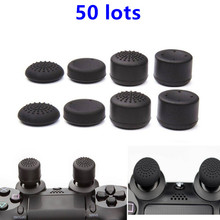50 Lots Enhanced Silicone Analog Controller Thumb Stick Grip Cap Skin Cover for Sony PlayStation 4 PS4 Slim PRO ps4 Accessories 2024 - buy cheap