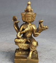 SCY-estatua de Buda del Tíbet, budismo, Fane, 4 cabezas, 8 brazos, Namgyalma y Ushnishavijaya 2024 - compra barato