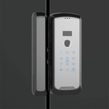 For Glass Door Fingerprint /Password/Temperary Password Access Control Lock 2024 - buy cheap