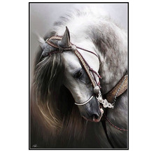 2017 Needlework,DIY DMC 14CT Cross stitch Kit,Tears of horse home arts Pattern Embroidery Cross-stitch Painting Home Decor New 2024 - buy cheap