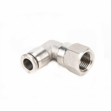 1/8" 1/4" 3/8" 1/2" BSP Female Elbow Pneumatic 304 Stainless Steel Push In Quick Connector Release Air Fitting Plumbing 2024 - buy cheap