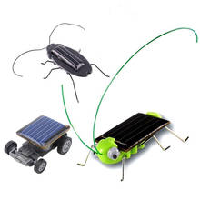 Кузнечик на солнечной батарее, развивающий Кузнечик на солнечной батарее, игрушка-робот, необходимый гаджет, подарок, игрушки на солнечной батарее, без батареек для детей 2024 - купить недорого