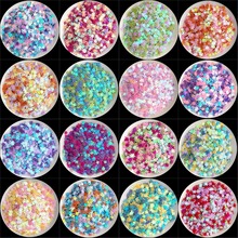 10g/Lot Size 4mm Lucky Clover Sequins Four leaf Flower Sequin Paillette For Nail Art/Women Diy Craft/wedding decoration confetti 2024 - buy cheap