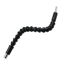 Broca flexível para reparo de automóveis, preta, 295mm, extensor, suporte de ponta de chave de fenda, conexão de broca, eletrônica, 1/4 ", haste sextavada 2024 - compre barato