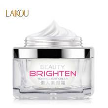 LAIKOU Beauty Brighten Toning Light Cream Whitening Ageless Anti Wrinkle Acne Moisturizing Nourish Naked Makeup Face Skin Care 2024 - buy cheap