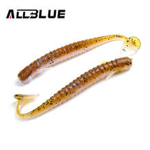 ALLBLUE New 80mm/2g Vivid Soft Lures 8pcs/lot Artificial Loach Fishing Bait  Swimbait Fishing Worm Fishing Tackle Fishing Lures 2024 - buy cheap