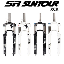 2015 Suntour XCR horquilla freno de disco MTB bicicleta de montaña horquilla 32mm Stanchion 26er remoto/bloqueo Manual 2024 - compra barato