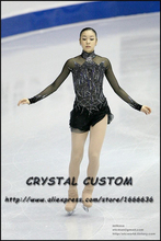 Vestidos de patinaje artístico para niñas, vestidos de patinaje artístico elegantes de nueva marca de hielo para competición niños DR3742 2024 - compra barato