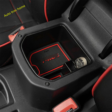 Lapetus Accessories Armrest Storage Box Container Multifunction Phone Holder Pallet Tray For Volkswagen T-Roc TRoc 2018 - 2020 2024 - buy cheap