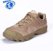 HUANQIU-Zapatillas deportivas transpirables para hombre, calzado con absorción de impacto, de nailon, para escalada táctica, montaña y desierto, informales, ZLL249, 2018 2024 - compra barato