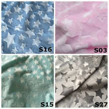 Minky Star Ткань В наличии 14 цветов в наличии Продавец Метр используется для детские пеленки детское одеяло детское подушка также назвал тиснением minky. 2024 - купить недорого