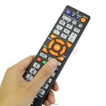 Controle remoto inteligente universal, controle remoto com função de aprendizado para tv cbl dvd sat, 1 peça 2024 - compre barato