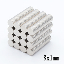 1000pcs 8x1 mm Mini Super Strong Powerful Magnets Rare Earth Small Neodymium Magnet N35 8 x 1mm 2024 - buy cheap