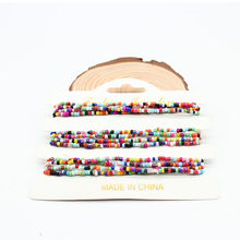 ISINYEE 4pcs/set Fashion Colorful Candy Beads Stretch Bracelet For Women Girls Resin Wristband Bracelets Best Friend Jewelry 2024 - buy cheap