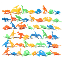 10Pcs Bulk Mini Dinosaur Model Children's Educational Toys Simulation Animals Factory Direct Small Gifts Wholesale Student Gifts 2024 - buy cheap