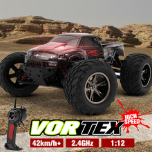 Latest Upgrade  2.4GHZ   1:12   Remote Control  Electric Off-Road High-Speed  Bigfoot  Car Four-Wheel Drive Racing Car  42km/h+ 2024 - buy cheap