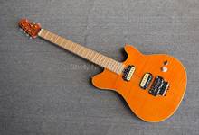 Shelly new store factory custom Ernie ball EVH musicman Axis wolfgang flame maple top floating floyd rose electric guitar 2024 - buy cheap