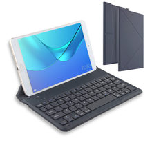 Capa para tablet com teclado bluetooth, para samsung galaxy tab a 8.0 s2 8.0 9.7 tab 2 3 4 10.1 8.0 e 7.0 s 9.6 note 10.5 8.0 2024 - compre barato