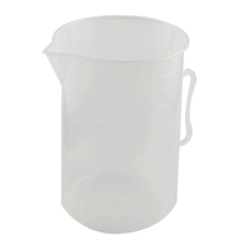 Vaso medidor de laboratorio, vaso de plástico blanco transparente, 2000mL 2024 - compra barato