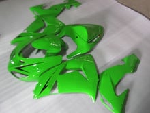 Motorcycle Fairing kit for KAWASAKI Ninja ZX10R 2006 2007 ZX10R 06 07 zx10r Top Green ABS Plastic Fairings set+7 gifts SK66 2024 - buy cheap