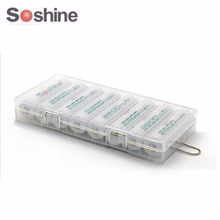 5 pcs / lot Soshine 8*AA Battery Holder Case aa Battery Storage Box with Hook Holder 2024 - buy cheap